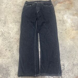 Faded Glory Relaxed Jeans Men’s 32 x 32 Dark Wash Streetwear Skater Retro